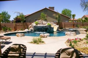 Below is a gallery of some of our completed pool, Patio and landscape projects we have designed and built-in Los Angeles CA