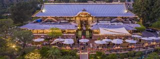 romantic restaurants with terrace in los angeles Yamashiro Hollywood