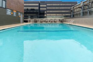 Pool at the La Quinta Inn & Suites by Wyndham LAX in Los Angeles, California