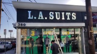 stores to buy men s blazers los angeles L.A. SUIT OUTLET 3 suits for $180