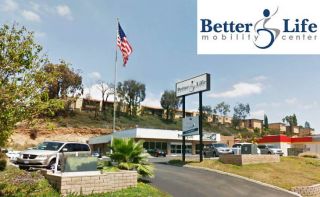 Better Life Mobility Centers van showroom in La Mesa, CA just outside of San Diego.